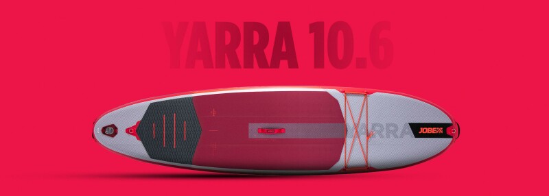SUP board Jobe Yarra 320x81.3x15 cm, red
