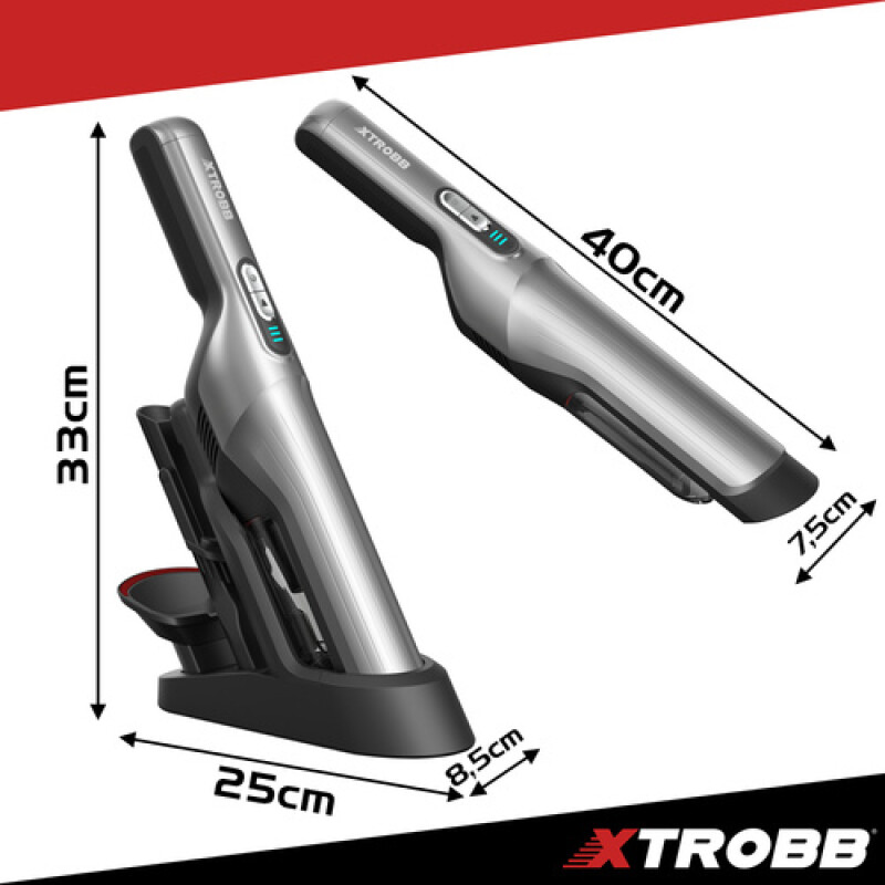 Беспроводной автомобильный пылесос ProVac 16 000 Па