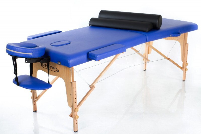 Massage Table + Massage Bolsters RESTPRO® Classic-2 BLUE