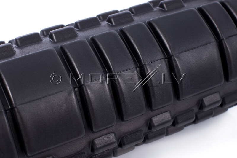 Massage Foam Roller Grid Roller 33x14cm, black