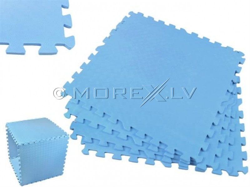Mat Puzzle 61х61cm 4 pcs. Blue (00002816)