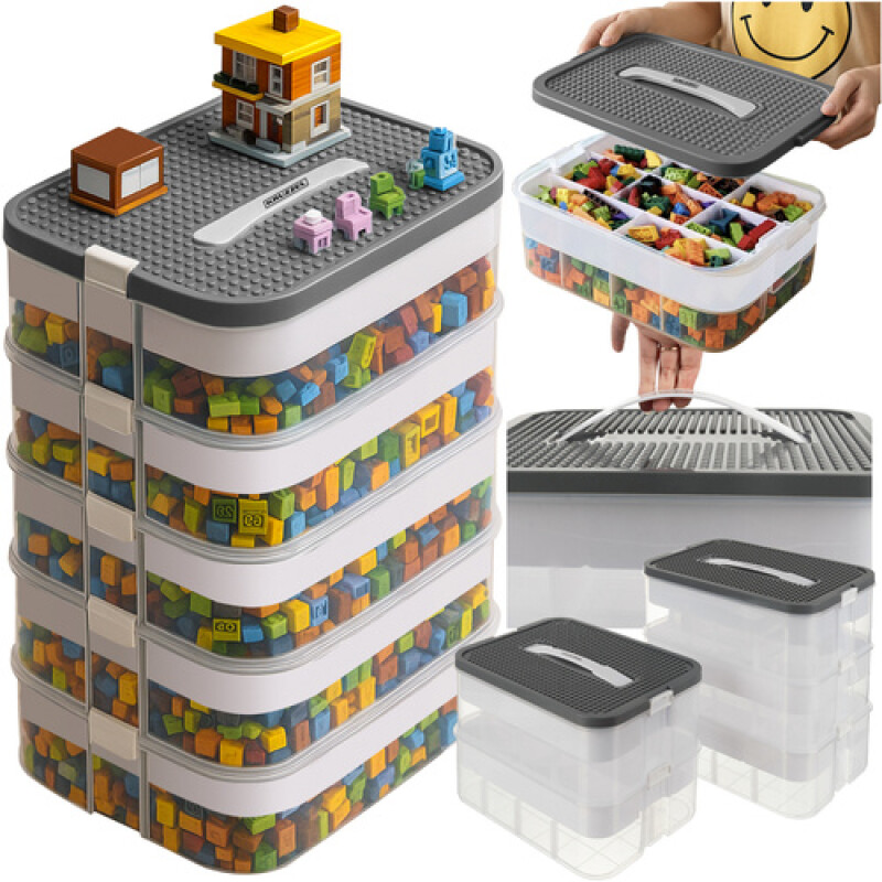 Block box, Lego box - 5 levels