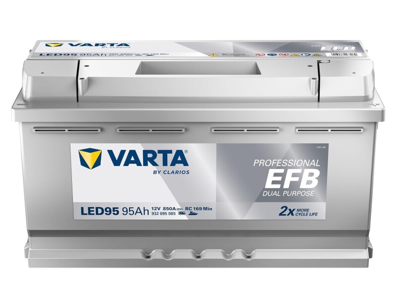 Power boat battery VARTA Professional LED95 95Ah (20h)