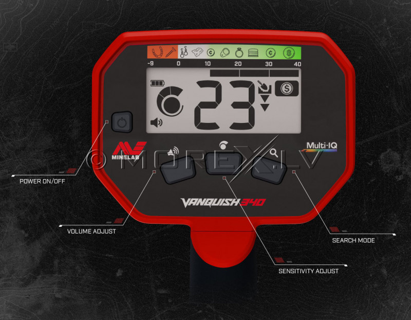 Metāla detektors Minelab Vanquish 340
