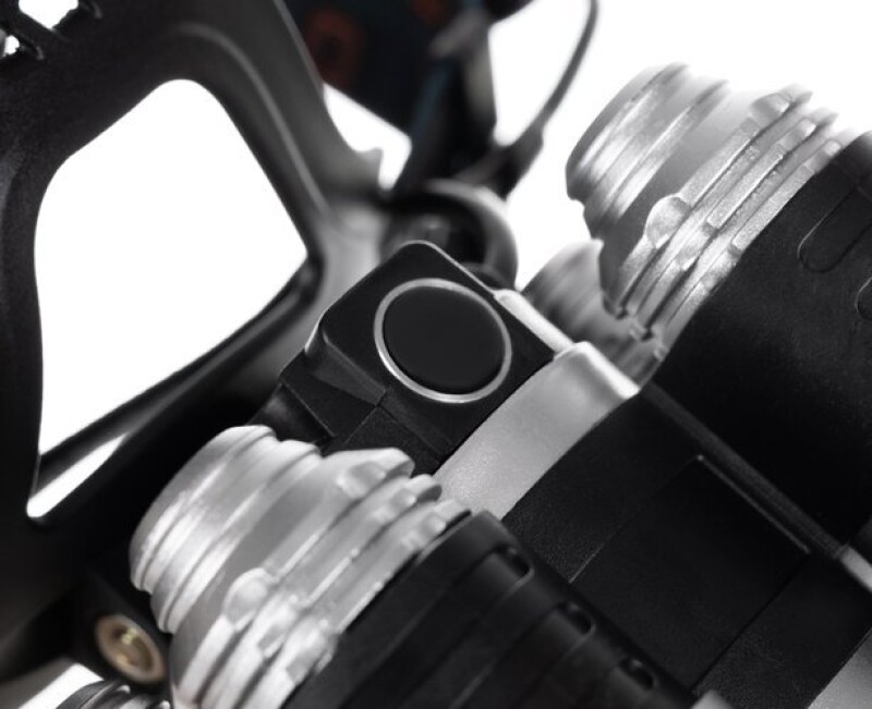 LED headlamp, 4 modes