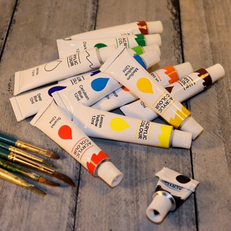 Acrylic paints 24 pcs.