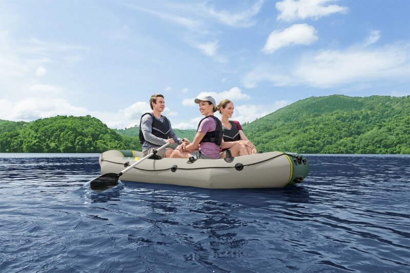 Täispuhutav 3-vooditega Bestway Ranger Elite X3 Raft, 295х130х46 cm, 65160