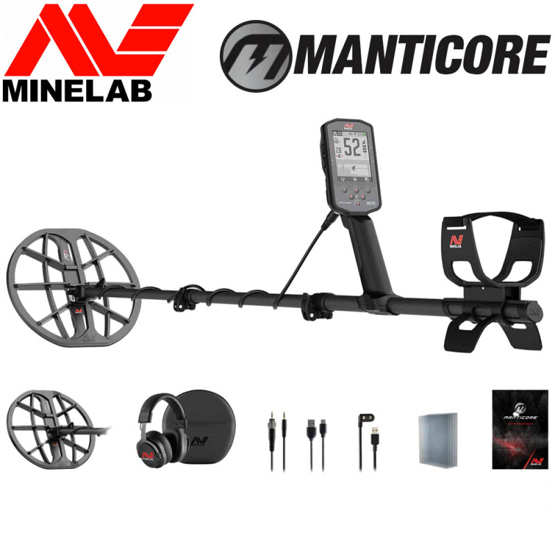 Metal detector Minelab Manticore + GIFT: Coil 15 x 12″ M15 DD