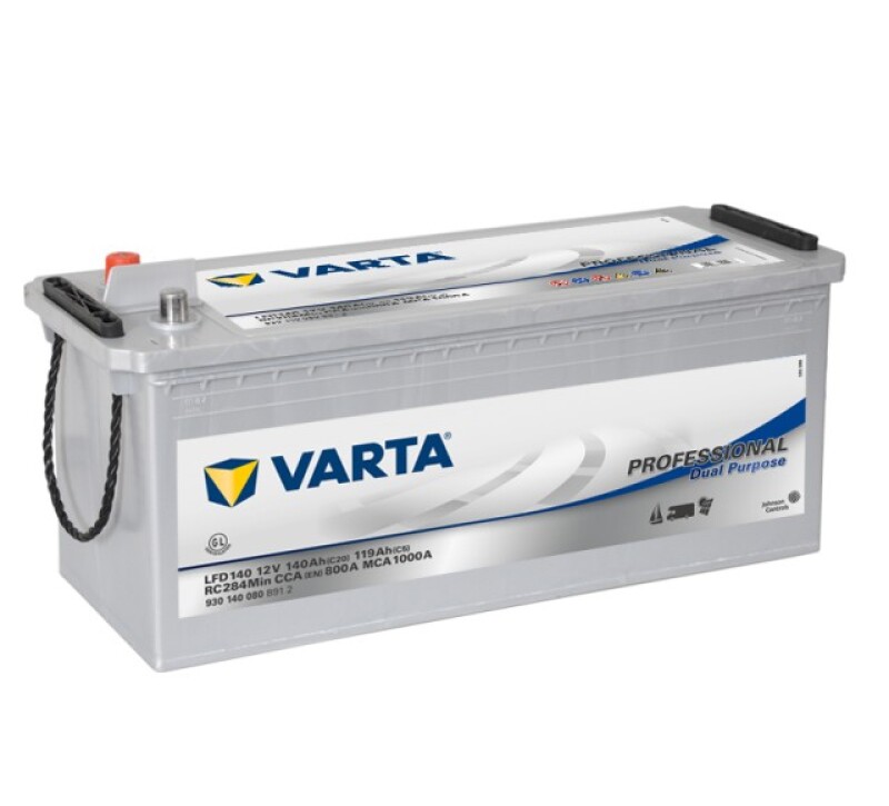 Силовой лодочный аккумулятор VARTA Professional LFD140 140Ah (20h)