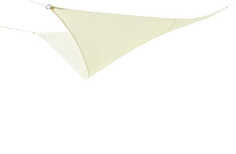 Sun Shade sail 3x3x3m, triangle, beige