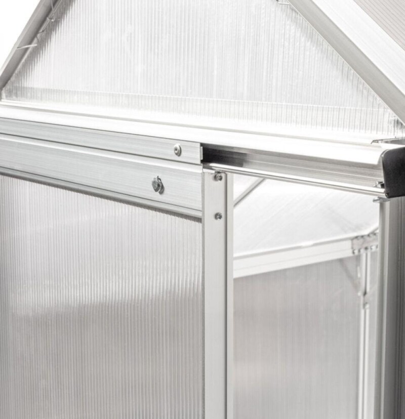 Поликарбонатная теплица 13.75м² (2.5х5.5м)