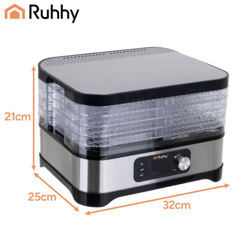 Pārtikas produktu žāvētājs, 400W 35-70°C, 5 paliktņu