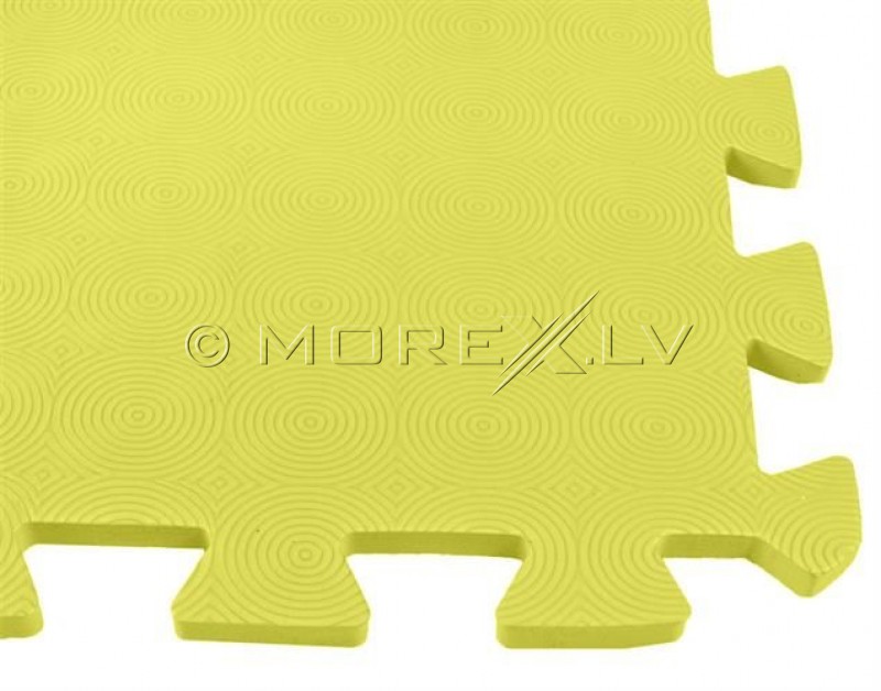 Bērnu paklājs Puzzle 61х61cm 4gb. dzeltens (00002886)
