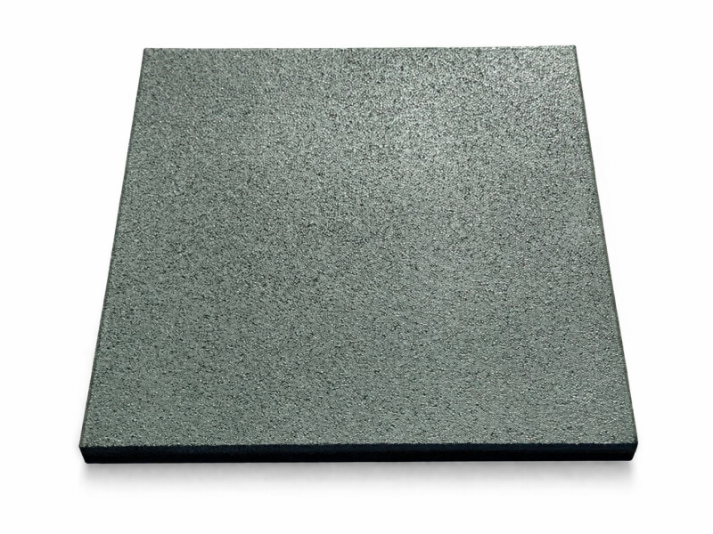 Резиновая защитная плитка KBT 50×50×2,5см 4 шт., зелёный