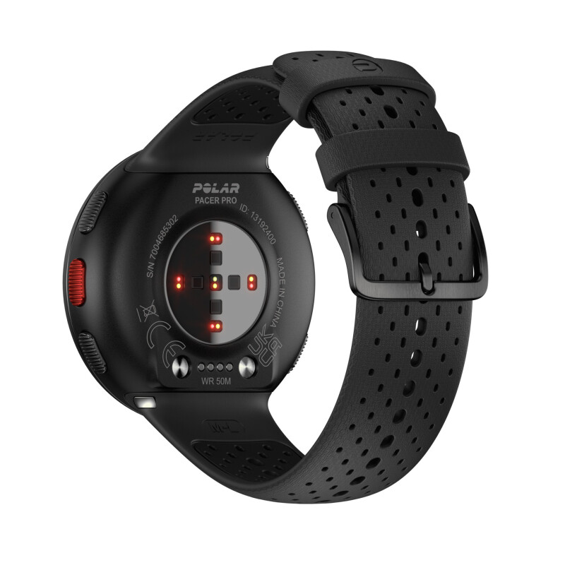 Sport watches POLAR PACER PRO GREY & BLACK, S-L