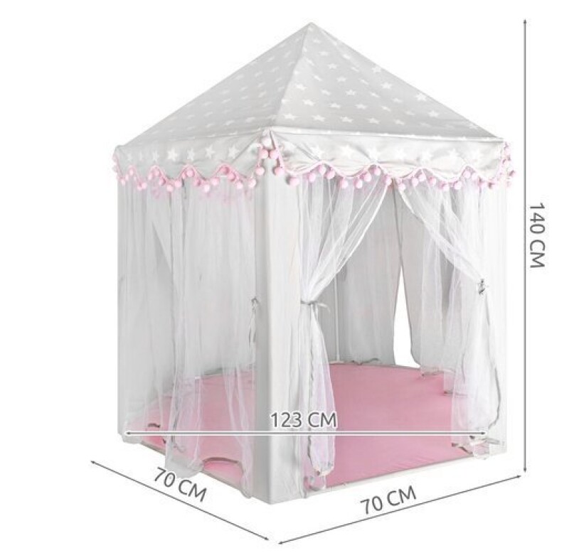 Play tent Princess Castle, 123x140cm