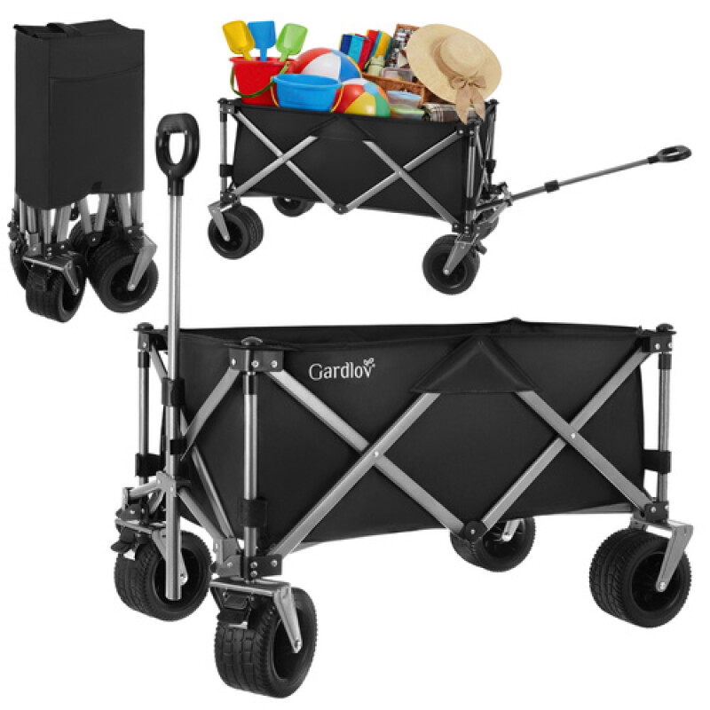 Collapsible Universal Wagon for Garden, Camping and Shopping