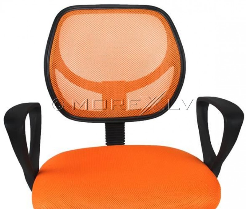 Biuro kėdė su ventiliacija, Oranžinė 2730