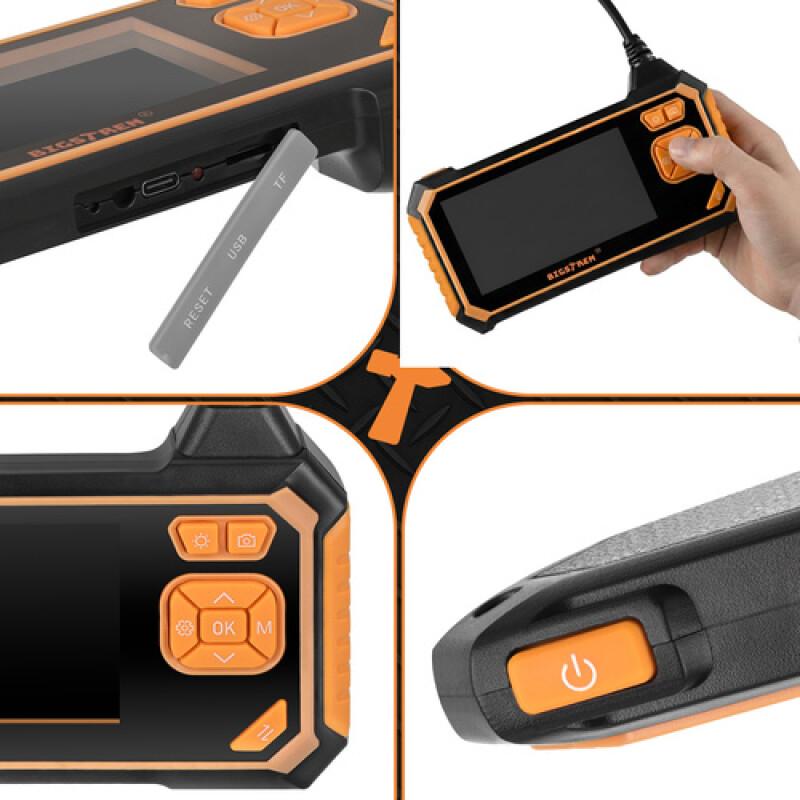 Endoscope with LCD screen and 5m cable
