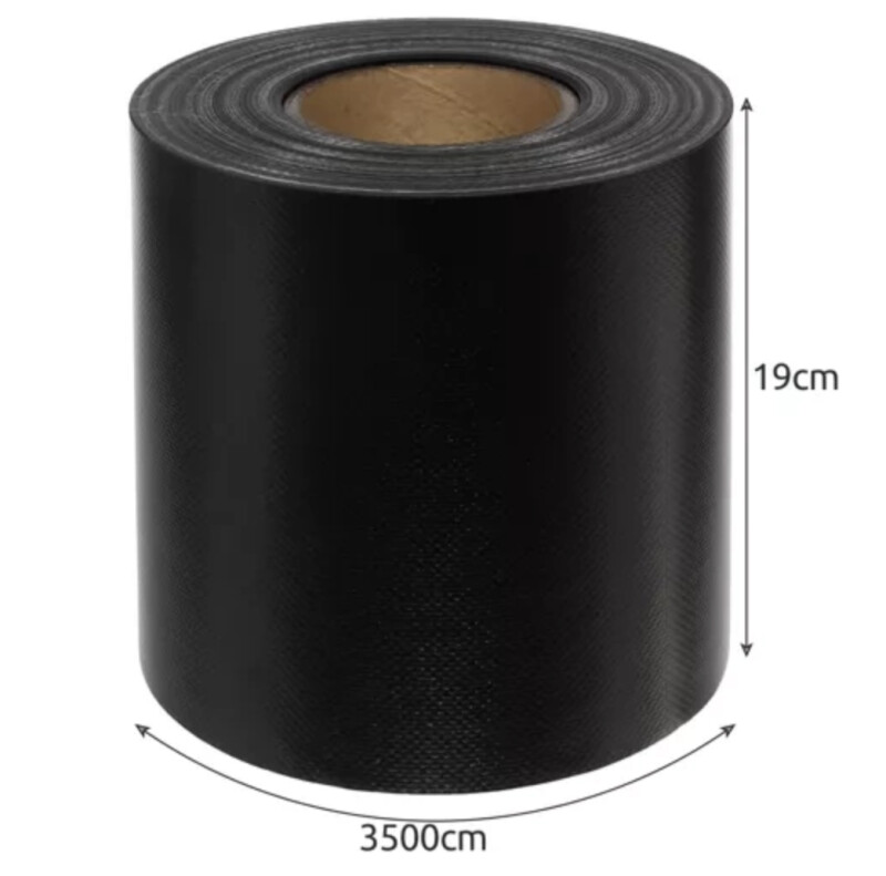 Лента для забора 0,19x35 м 630г/м2, антрацит