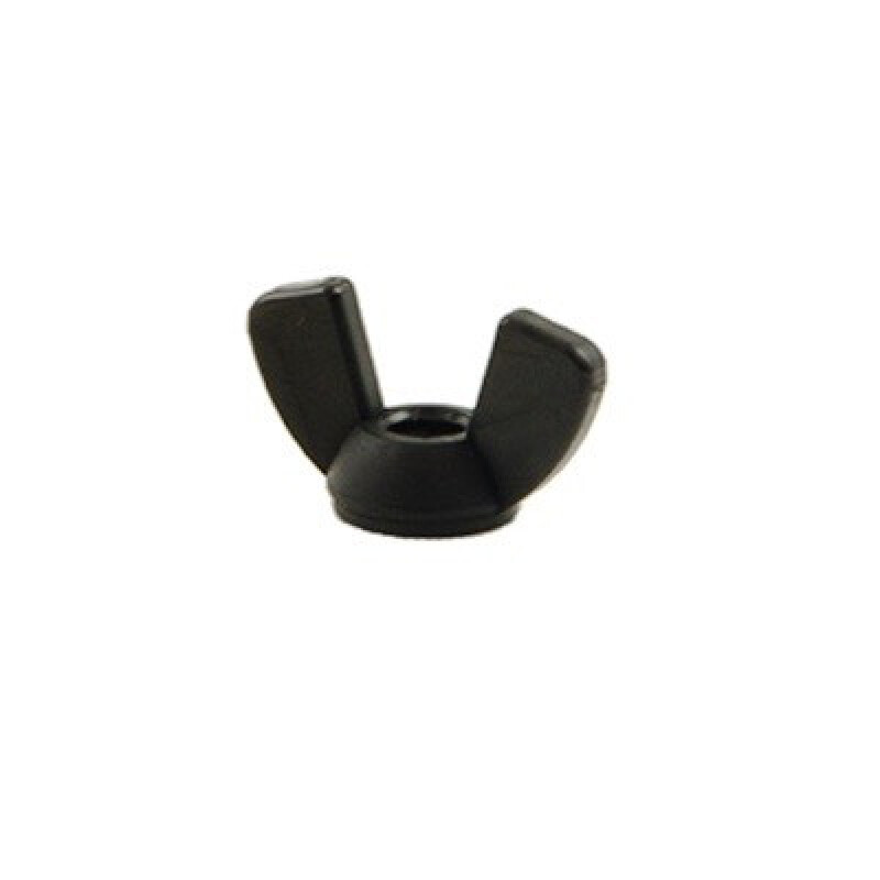 Minelab Nut 1/4-20 Unc Nylon Wing Black