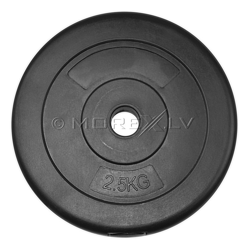Vinila svaru disks hantelēm un stieņiem 2,5kg (26.5mm)