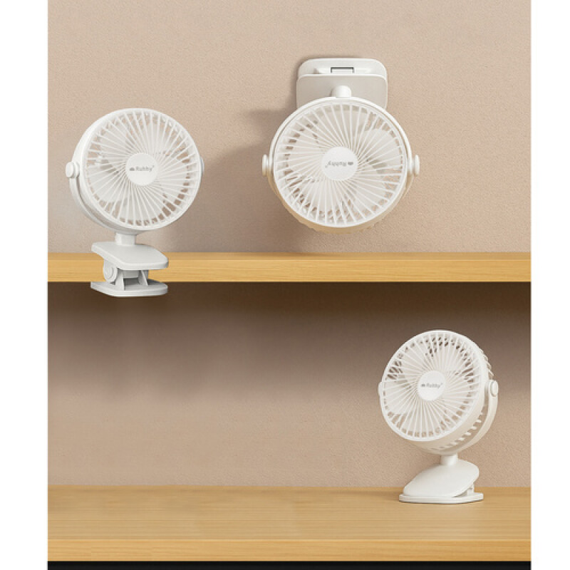 Cordless fan with clip