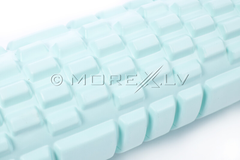 Massage Foam Roller 30x10cm, blue-green