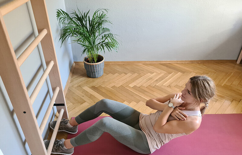 Wooden Swedish Ladder RESTPRO® WOOD 230x65 cm