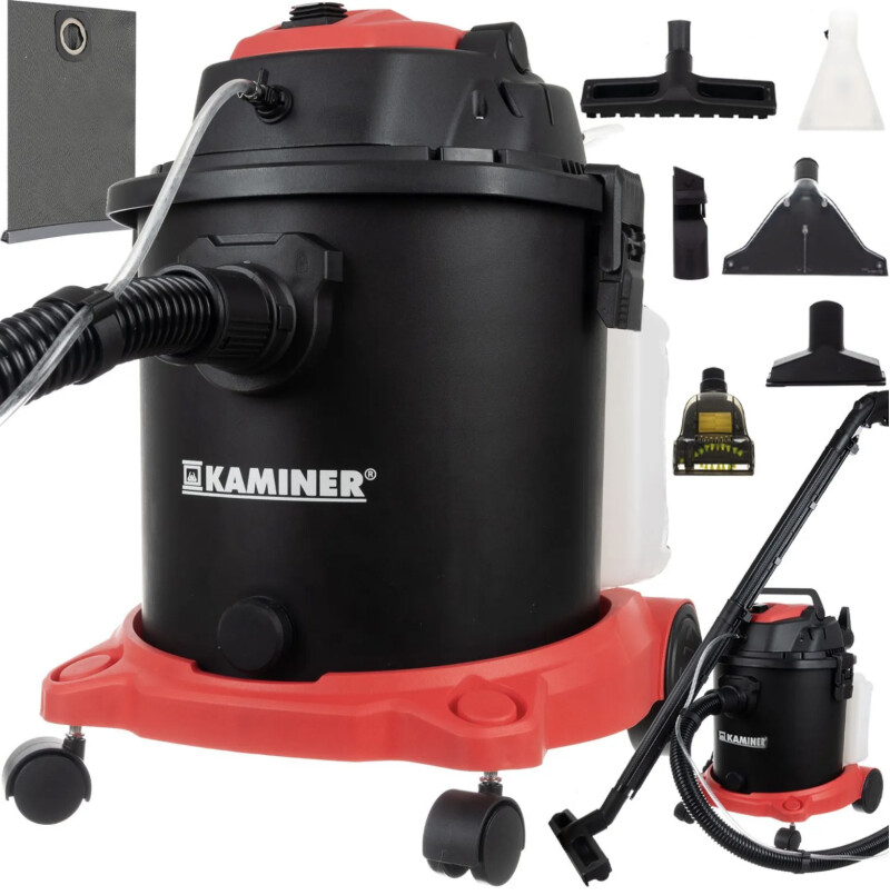 Mazgājošais putekļu sūcējs 20L, 1600W