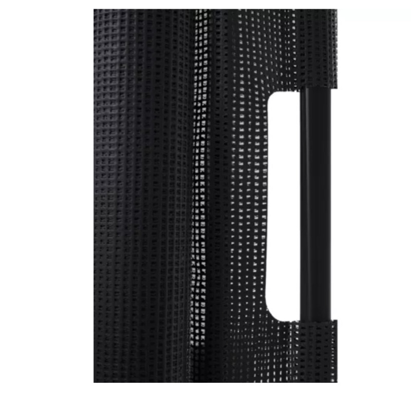 Security gate black 13-160cm