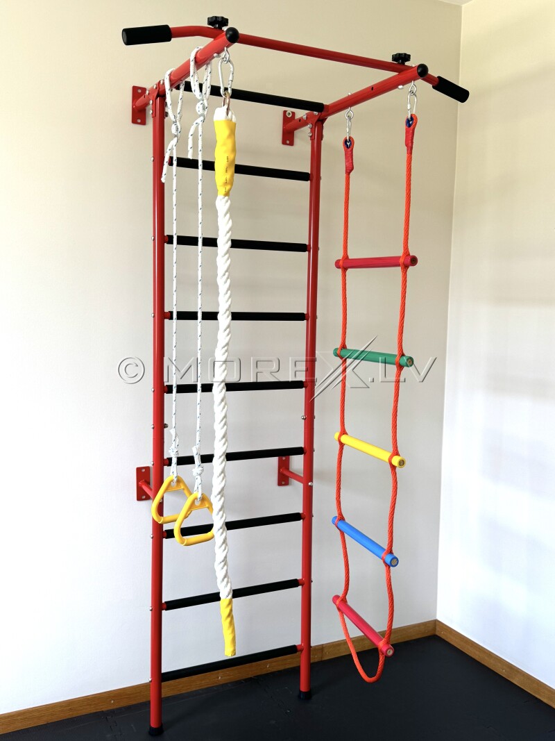 Детская шведская стенка RESTPRO® KID-2 Red - использовалась для одной фотосессии!