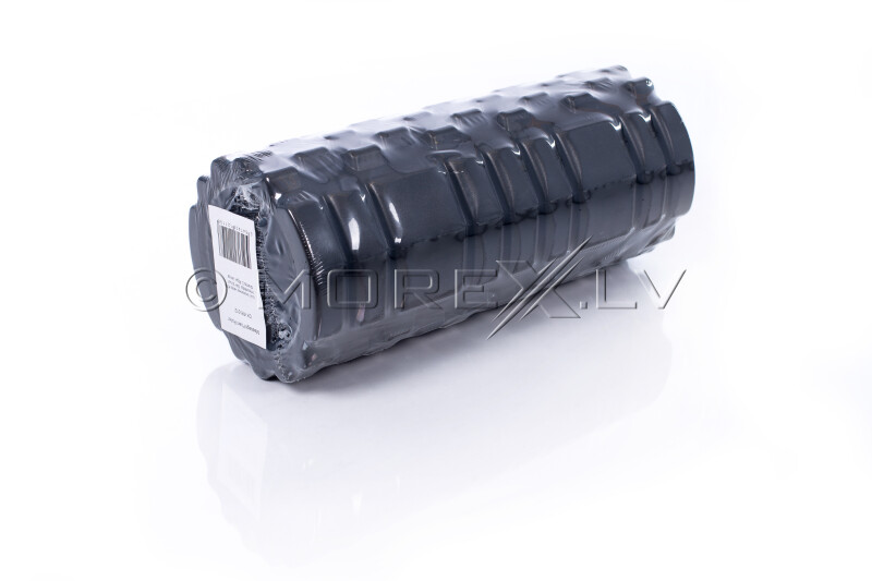 Massage Foam Roller Grid Roller 33x14cm, black