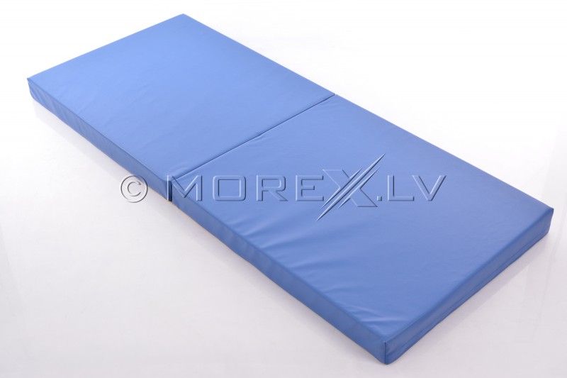 Leather safety mat 66x160cm blue-yellow