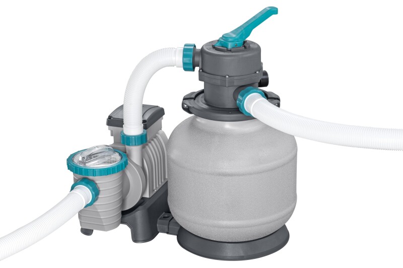 Bestway 58499 baseinu smilšu filtrs un sūknis 8327 L, tvertne 20 kg