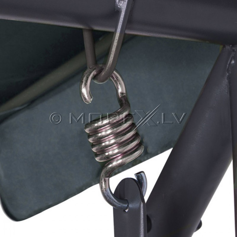 Garden swing 240x120, 4-seater, grey