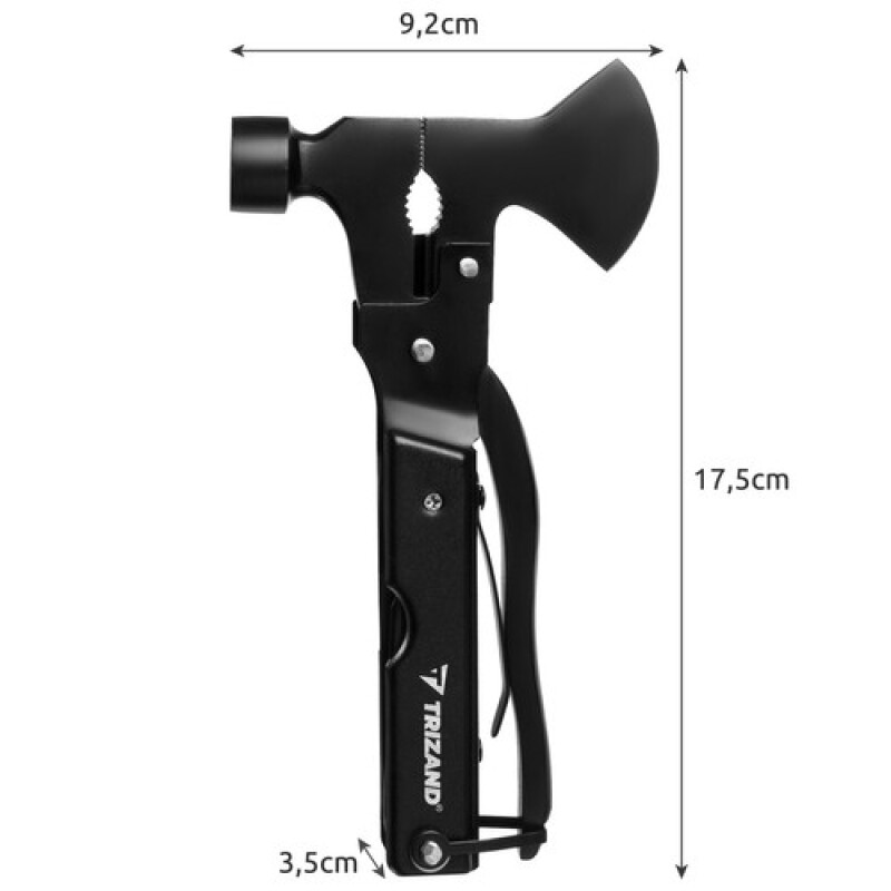 Tactical axe, 17in1 multi-tool