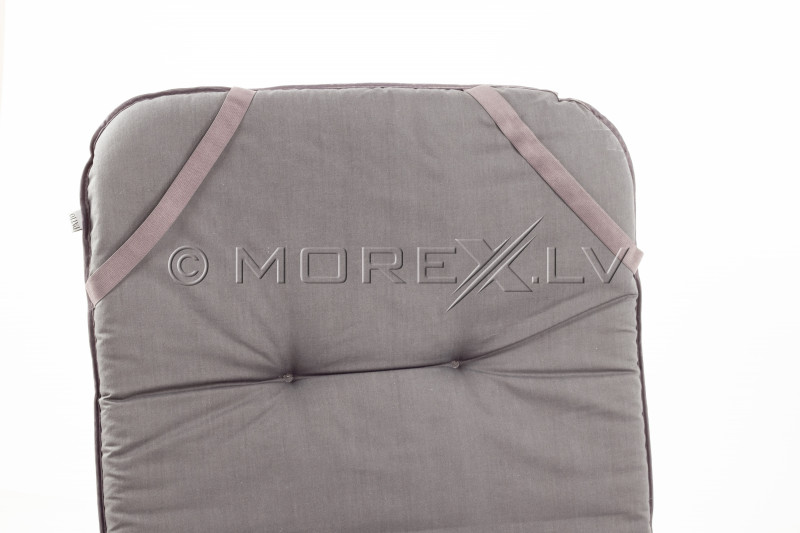 Garden chair cushion 192x60 cm, grey
