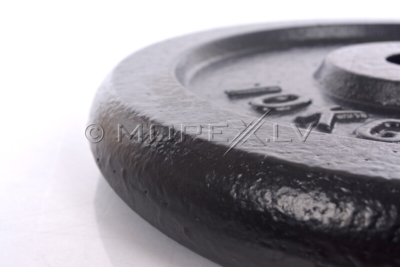 Металлический блин для штанг и гантелей (диск) 10кг (31,5мм)