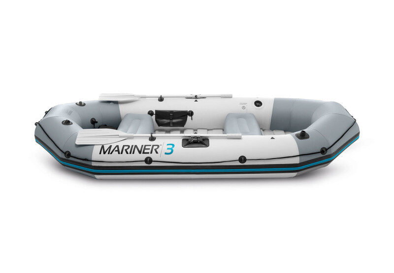 Intex MARINER 3 FULL SET c Neraus NRS 40X + аккумулятор + Marine Dual Purpose Battery 110Ah