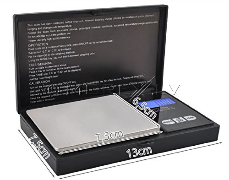 Pocket Mini Jewelry Scale to 500g (00002612)