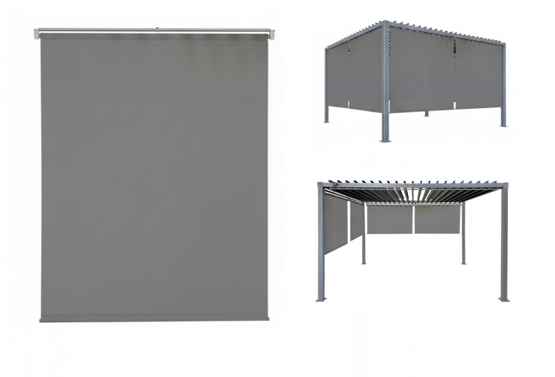 1.7 m PERGOLA AWNING for Multi Climatic Steel Roof Pergola