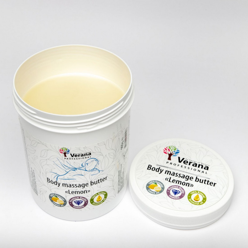 Body massage butter Verana Lemon 900 gr