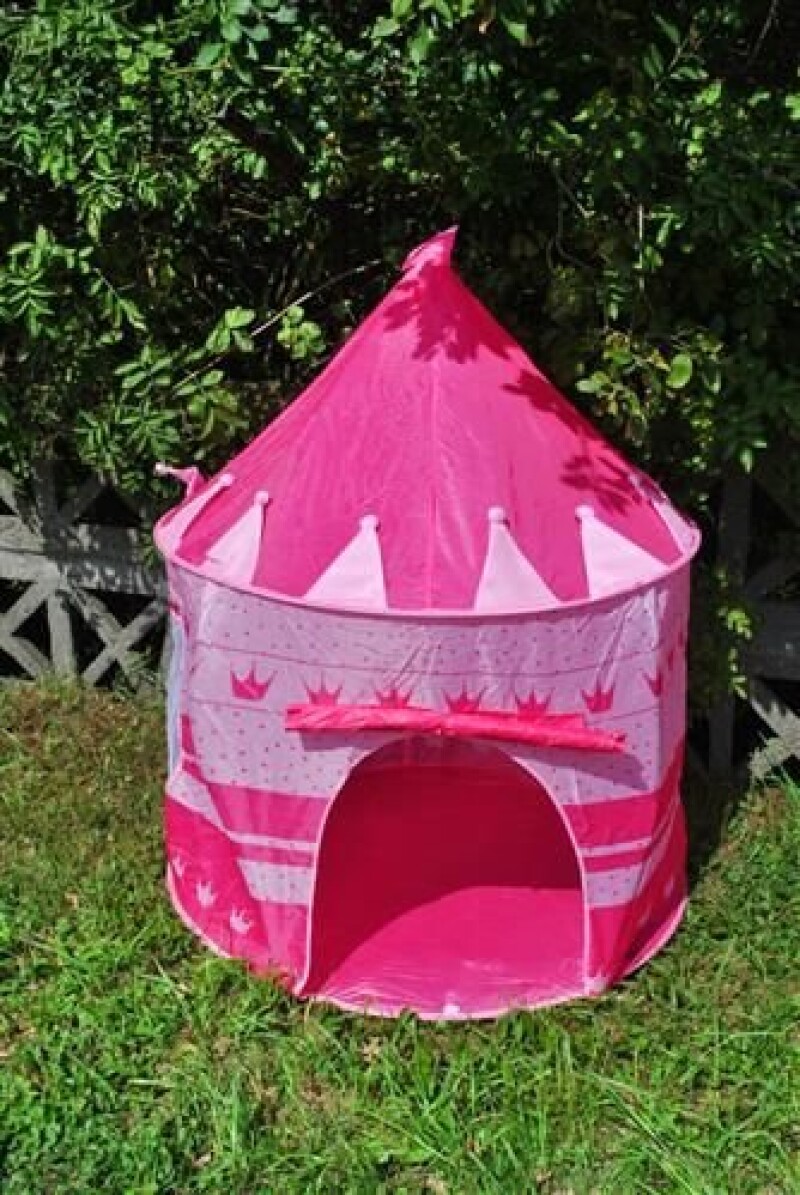 Tent for children – castle / palace, pink 105x105x135 cm