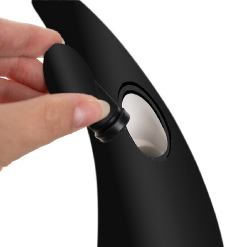 Touchless soap dispenser, black