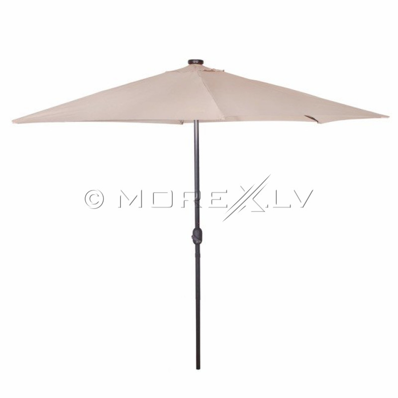 Lighted sun protection umbrella 3 m