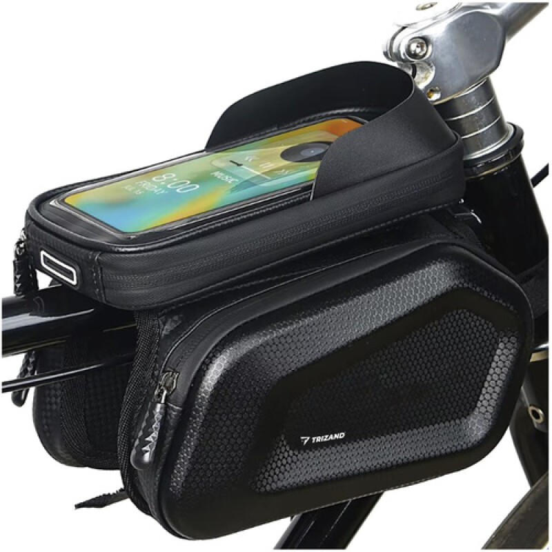 Bag for bicycle with Phone Case