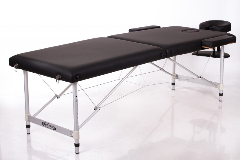 Portable Massage Table RESTPRO® ALU 2 (L) Black