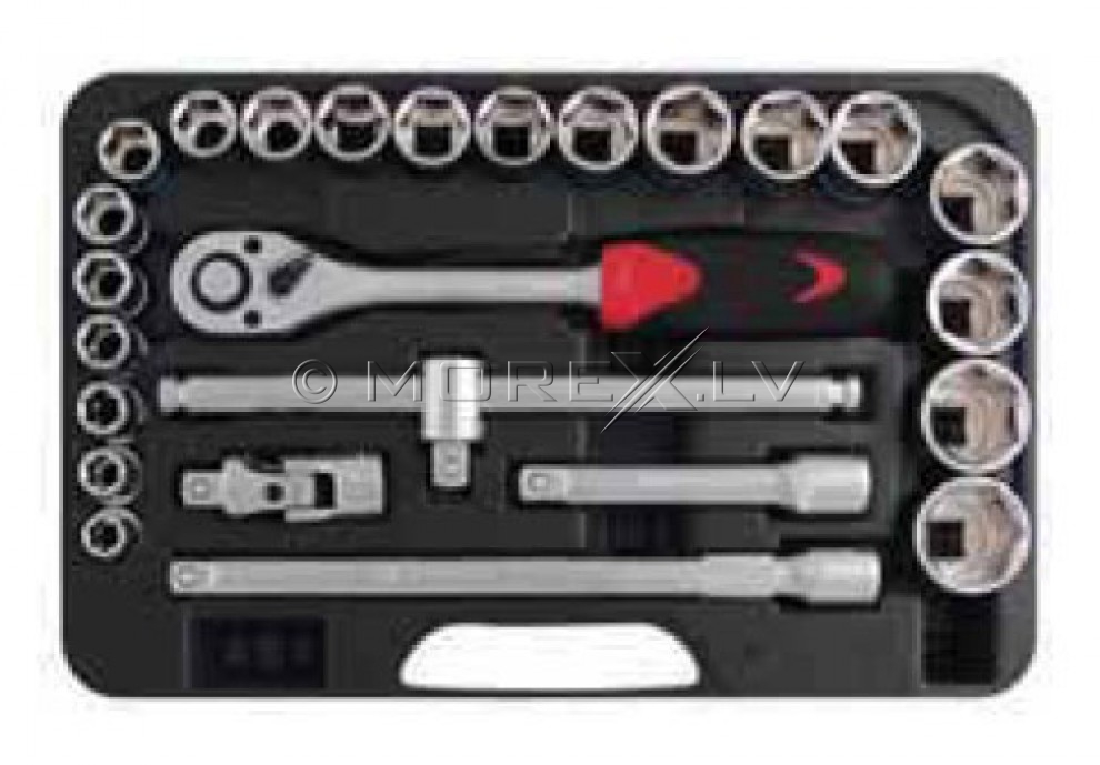 Galviņu komplekts 217001 ½" 25gab. FORTE TOOLS