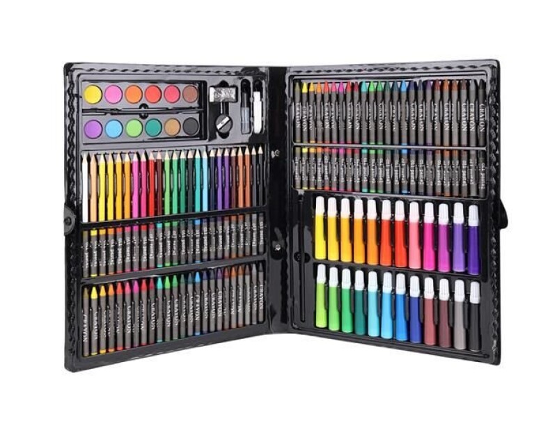 Artistic Painting Set 168pcs + Black Suitcase